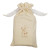 LORITA Luxusní kojenecká 4D souprava „Lu Lu“ z organické bavlny, ecru Velikost: 56