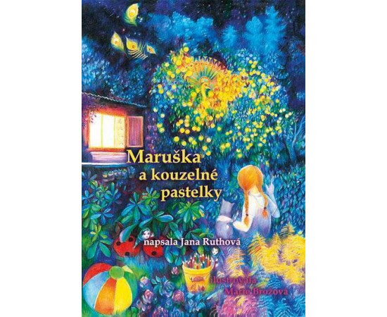 Maruška a kouzelné pastelky, dětská kniha