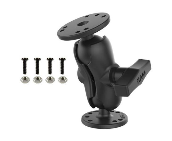 RAM® Double Ball Mount with Mounting Hardware