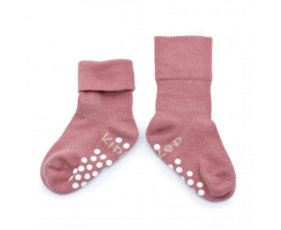 Dětské ponožky Stay-on-Socks ANTISLIP 12-18m 1pár Dusty Clay