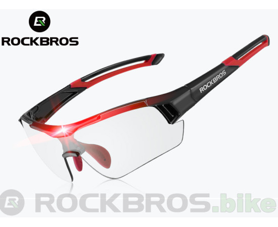 ROCKBROS Fotochromatické cyklo brýle 10112 červená