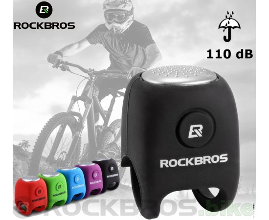 ROCKBROS Electronic Bell CB1709 černá