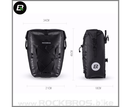 ROCKBROS Bilbao W1 27L R-bag AS-002-2 černá