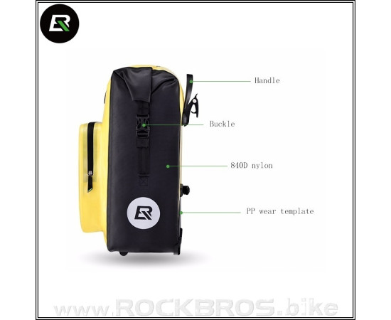 ROCKBROS Goisern W3 R-bag AS-001 žlutá