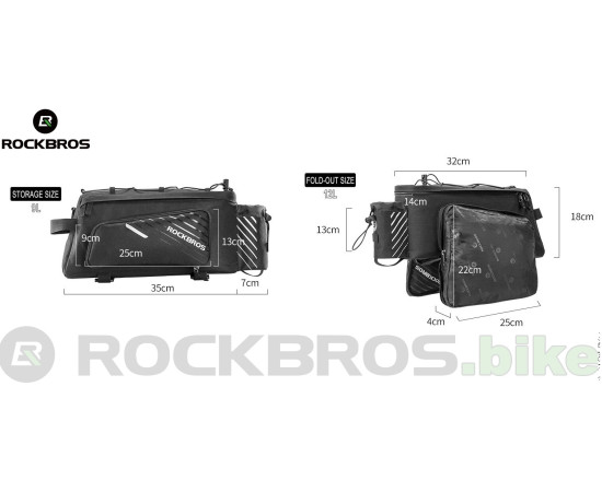 ROCKBROS Lazur R-bag A9-BK