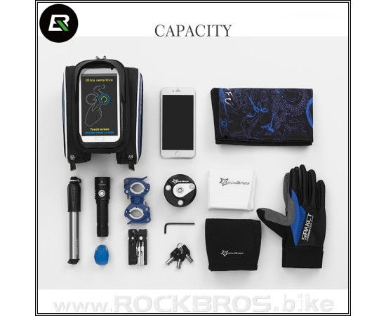 ROCKBROS Singen 6,0" PhoBag B24 zelená