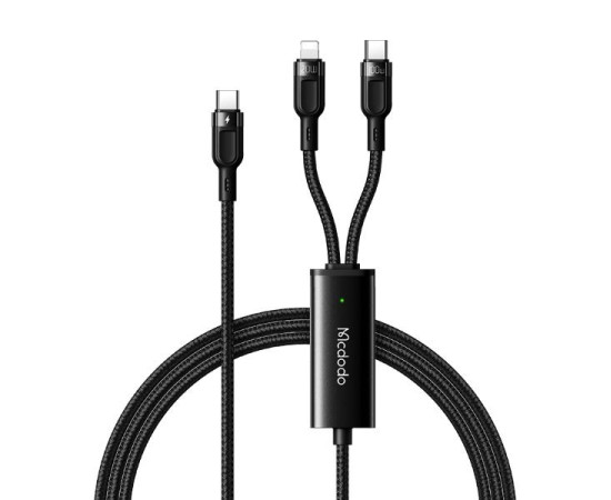 2in1 100W PD Fast Charging Cable (C to C+L)