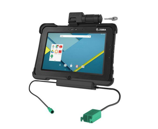 RAM® zamykatelný držák a dokovací stanice GDS® pro tablety ZEBRA XSLATE L10 s dual USB
