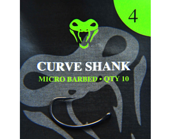 Viper Tackle Háčky CURVE SHANK 10ks - č.4