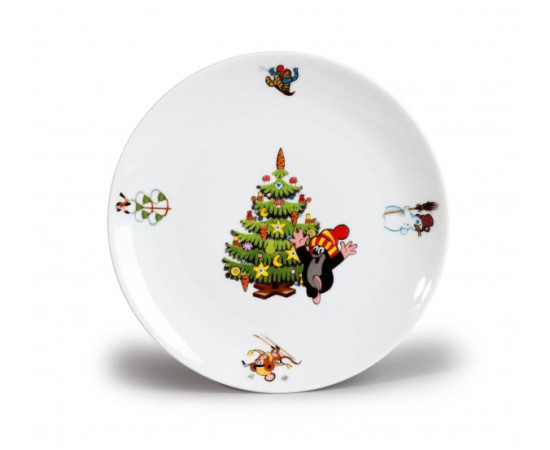 Thun Krteček talíř mělký vánoční