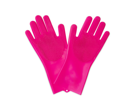 MUC-OFF DEEP SCRUBBER GLOVES  - Silikonové mycí rukavice Velikost: S