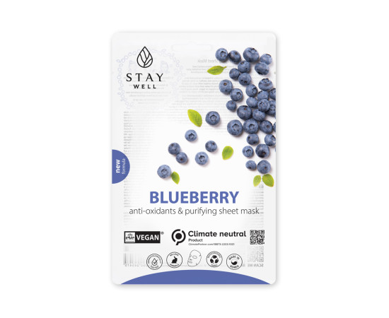 Blueberry Vegan Sheet Mask