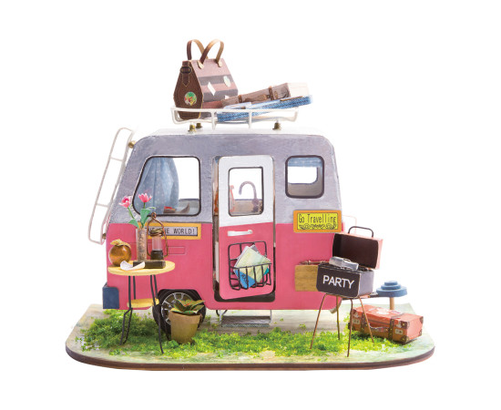 RoboTime miniatura domečku Párty karavan