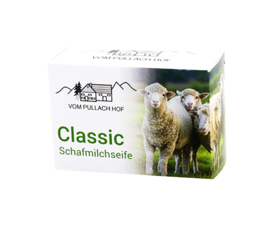 Přírodní mýdlo z ovčího mléka Classic 100 g / Ideální pro citliv
