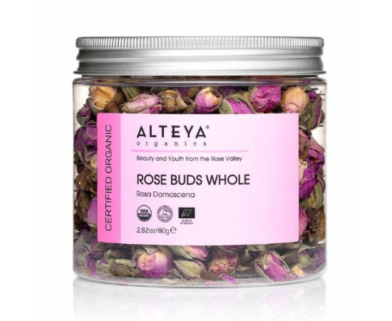 Přírodní vysušená růžová poupata 80 g Alteya Organics