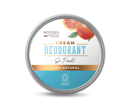 Přírodní krémový deodorant "Go Fresh!" Wooden Spoon  60 ml