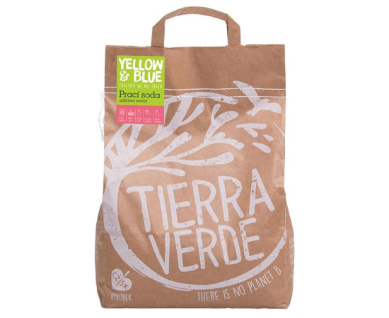 Prací soda - těžká soda, uhličitan sodný (papírový pytel) Tierra Verde 5kg