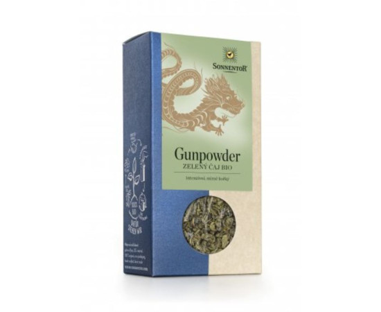 Zelený čaj Gunpowder sypaný čaj BIO Sonnentor 100 g