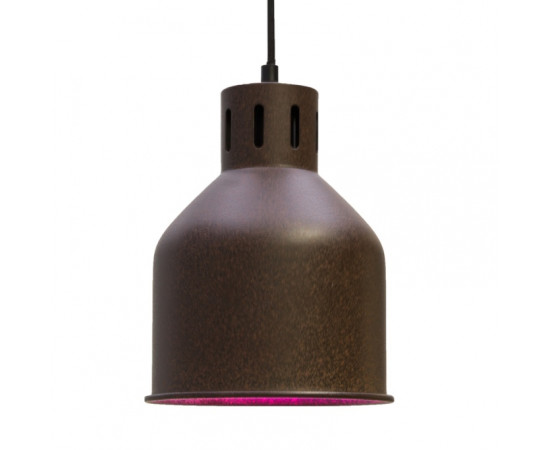 VENSO EcoSolutions SAGA rustikální hnědé stínítko pro pěstební LED E27, 4m