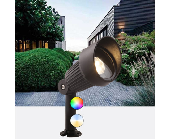 Garden Lights Focus Plus, chytrý zahradní reflektor 5W 12V, Garden Lights