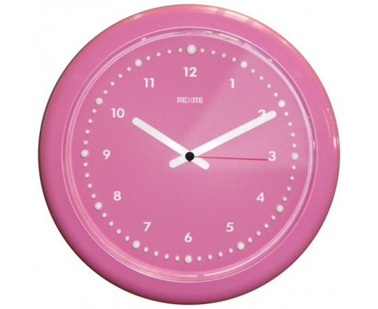 ZERO Pink - nástěnné hodiny - DOPRODEJ