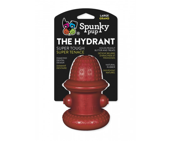 Spunky Pup Hydrant ze 100% přírodní gumy Spunky Pup 13cm