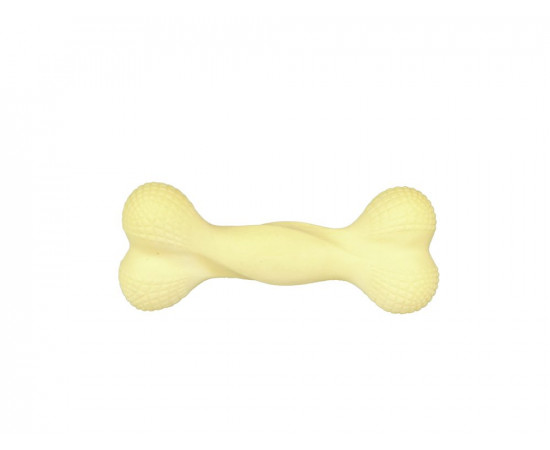 Amarago eco friendly hračka pro psy kost velká žlutá z TRP pěny, 15cm/76g
