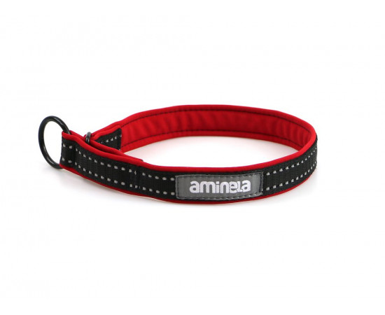 Aminela Sport & City Aminela obojek polostahovací Sport & City 25mm/48cm + 5cm, červená