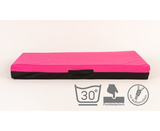 Ortopedická matrace, pelech z paměťové pěny růžový Oxford Velikost matrací: 50x35cm