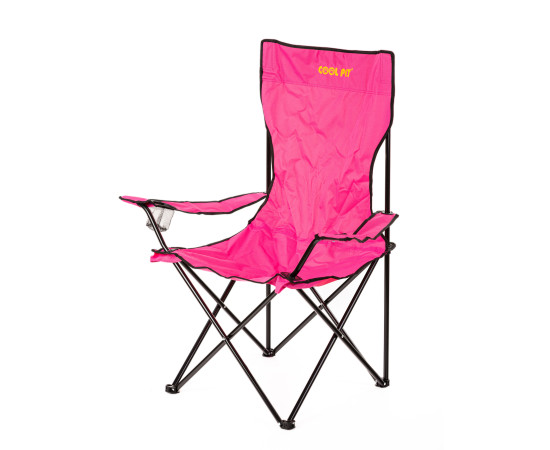 Židle kempinková, rybářská, pro vystavovatele XXL Barva: růžová