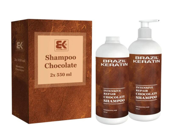 Shampoo Chocolate 2x550 ml