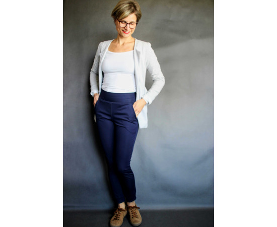Kalhotové legíny Bennu Oriclo Barva: Tmavě modrá, Velikost: XL