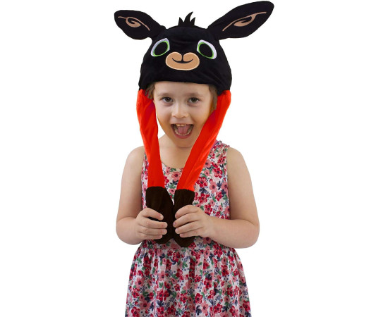 Dětská čepice s pohyblivýma ušima - Králíček