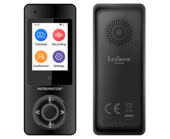 Lexibook Interpretor - Hlasový překladač s umělou inteligencí
