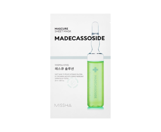 Mascure Rescue Solution Sheet Mask - Madecassoside