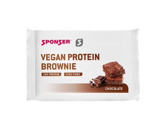 SPONSER VEGAN PROTEIN BROWNIE 50 g - Veganské proteinové brownie