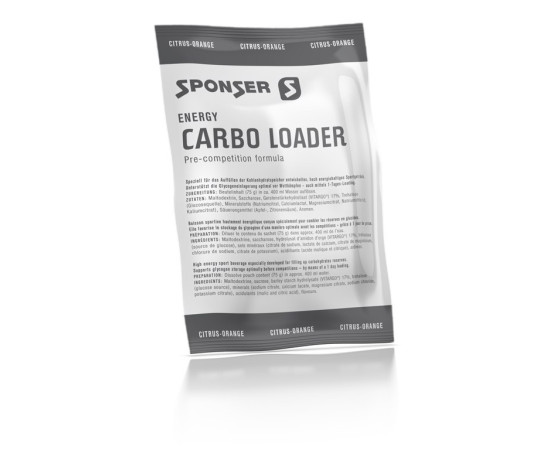 SPONSER CARBO LOADER - Doplnění zásob glykogenu Příchuť: Citrus-Orange, Váha: 75 g