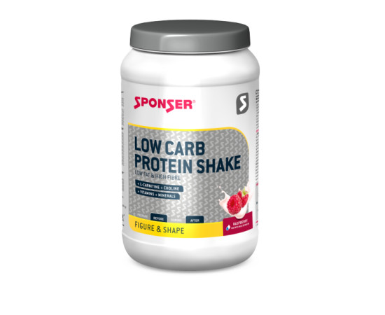 SPONSER LOW CARB PROTEIN SHAKE 550 g - Low carb proteinový nápoj Příchuť: Raspberry