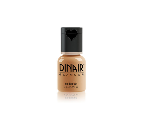 Dinair Airbrush Make-up GLAMOUR natural Barva: golden tan, Velikost: 8 ml