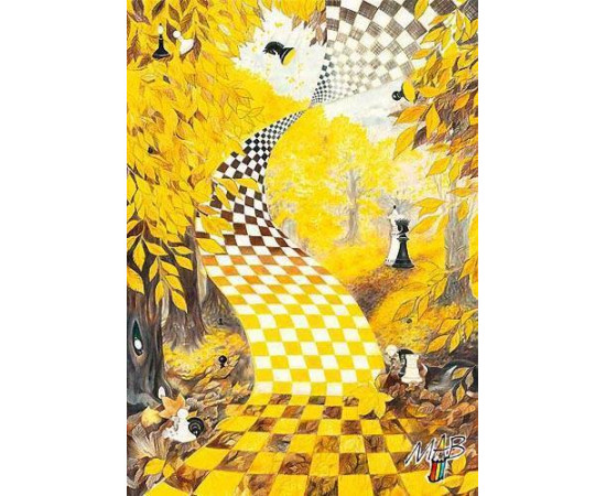 pohlednice Šachovnice podzimu