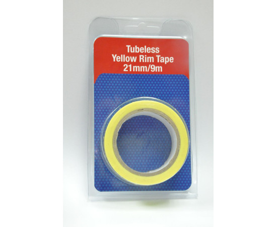 Joe´s TUBELESS páska žlutá 21mm Joe´s Tubeless páska žlutá 21mm/9m