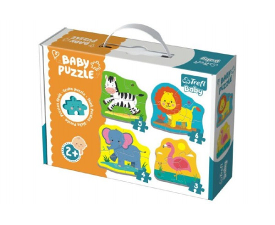 Trefl Puzzle baby Safari  27x19x6cm 24m+