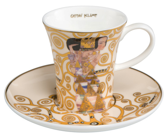 Goebel Klimt Espresso šálek s podšálkem Očekávání