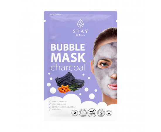 Charcoal Deep Cleansing Bubble Mask