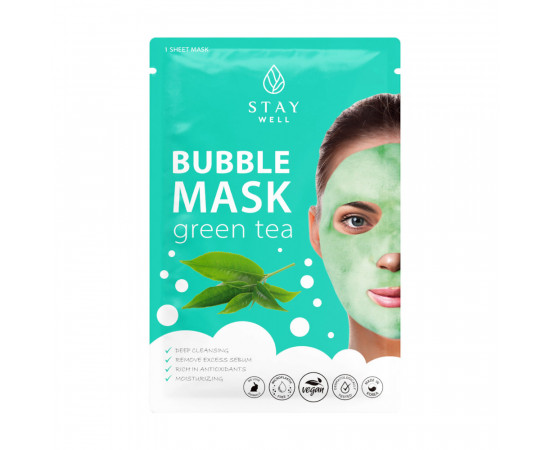 Green Tea Deep Cleansing Bubble Mask